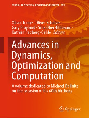 cover image of Advances in Dynamics, Optimization and Computation